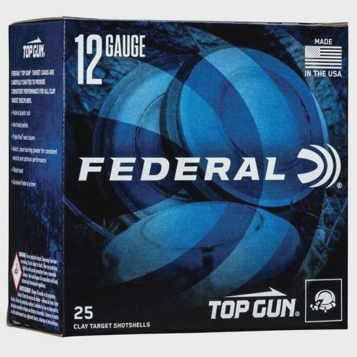 Federal Top Gun 12ga 2 3/4" #7.5 25rd