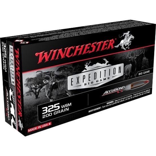 Winchester Expedition Big Game 325 WSM 200gr Accubond CT