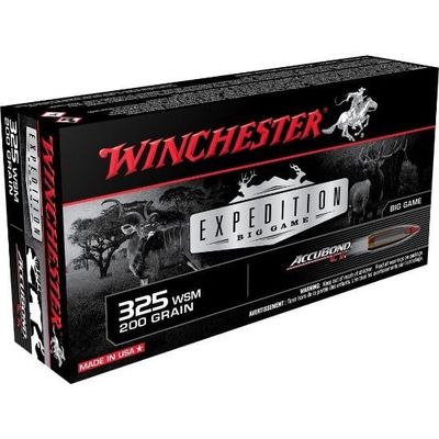 Winchester Expedition Big Game 325 WSM 200gr Accubond CT