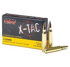 PMC X Tac 5.56 55gr FMJ