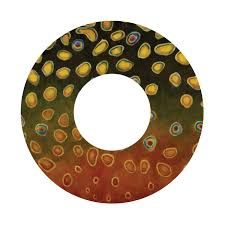 Redington ID 3/4 Reel Decal Brookie Skin