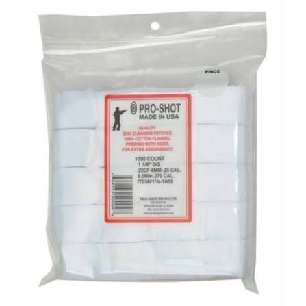 Pro-Shot 22-270 CAL Patches 1000 CT