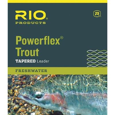 Rio Powerflex Trout Leader 15ft 5X 5lb 6-24623