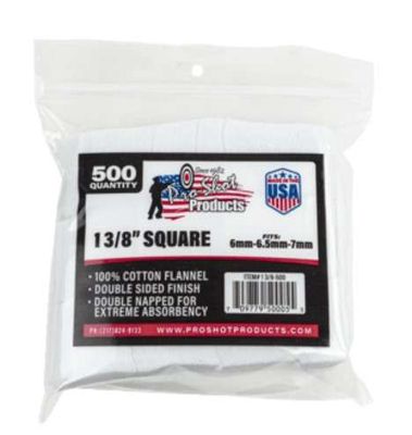 Pro-Shot Patches 6-7mm 1 3/8" 500 CT