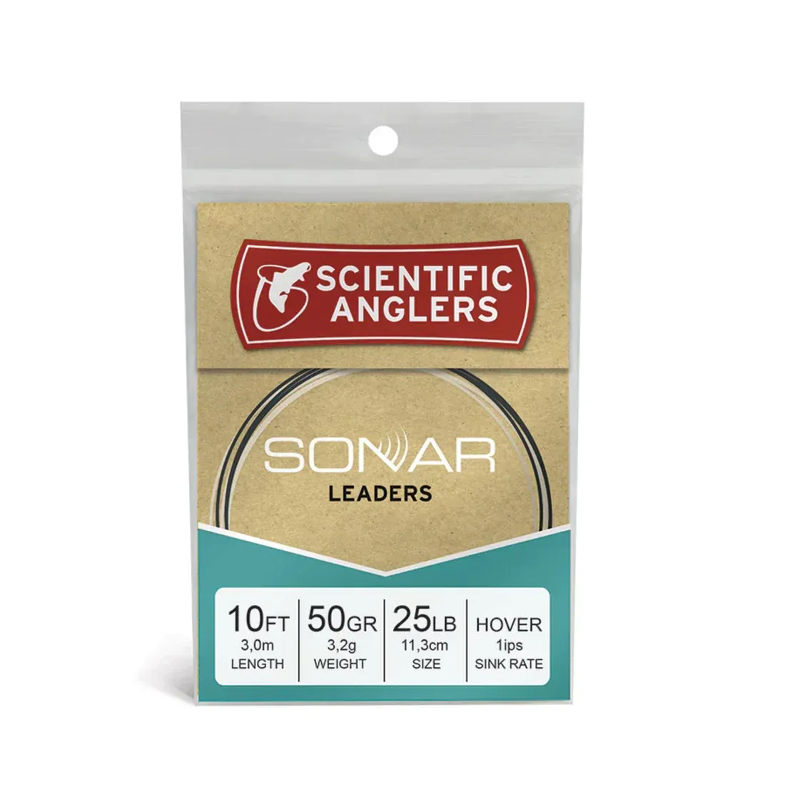 Scientific Anglers Sonar Leader 10' 50gr 25lb 1.25 IPS