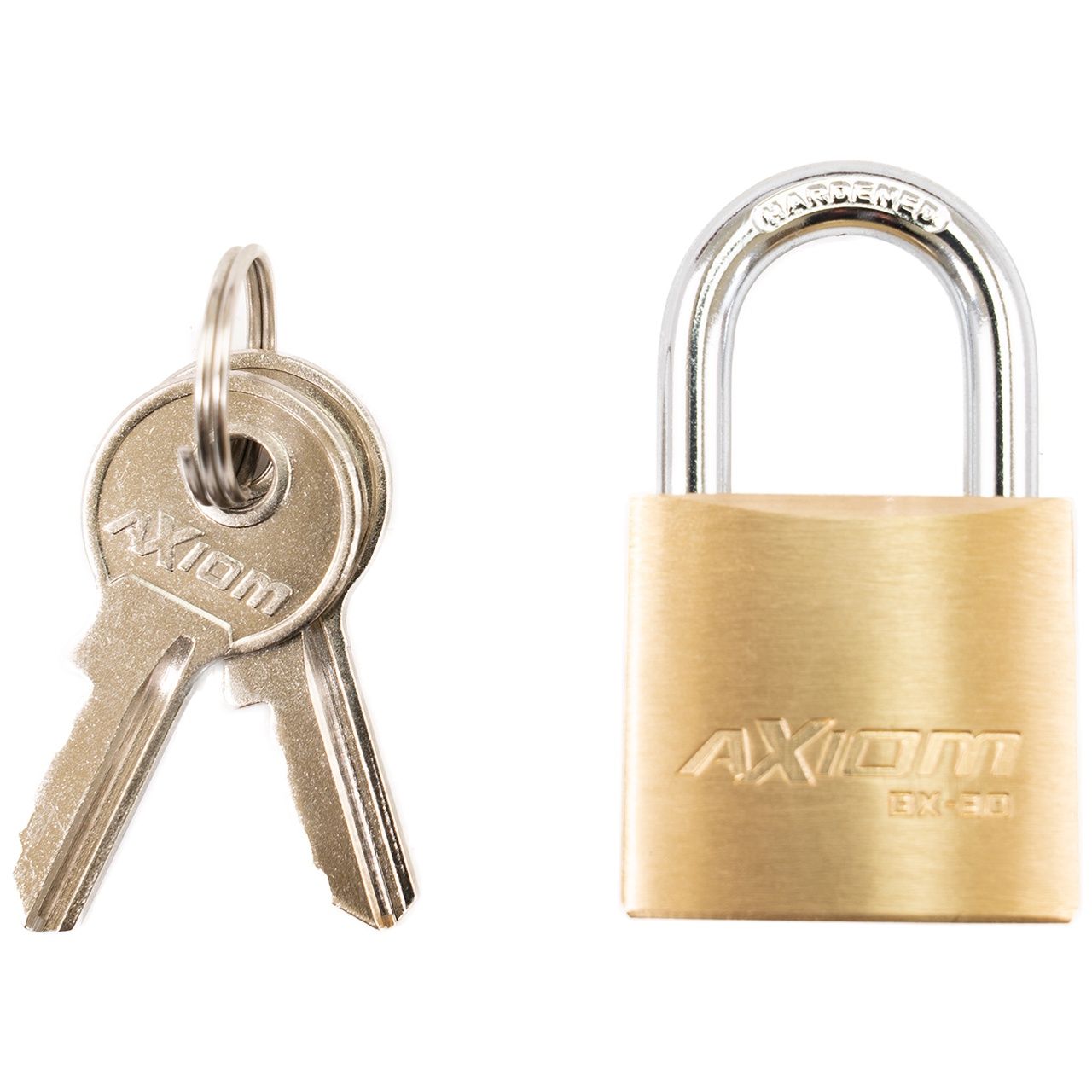 Axiom Double Locking Brass Padlock