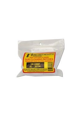 Pro-Shot Patches 45-58 Cal 100Ct