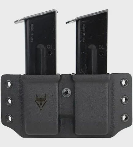 Gray Fox Gryphon 9MM SS Mag Holster Ambidex Blk