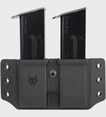 Gray Fox Gryphon 9MM SS Mag Holster Ambidex Blk