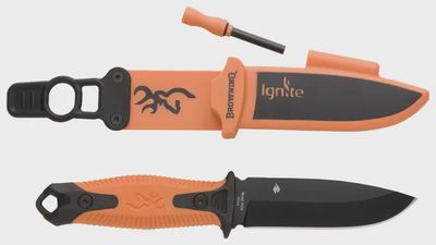 Browning Ignite Knife w/Flint Fire Starter