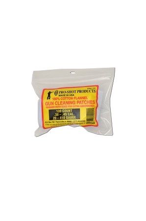 Pro-Shot Patches 38-45 Cal 100Ct
