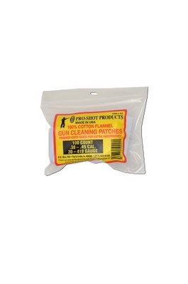 Pro-Shot Patches 38-45 Cal 100Ct