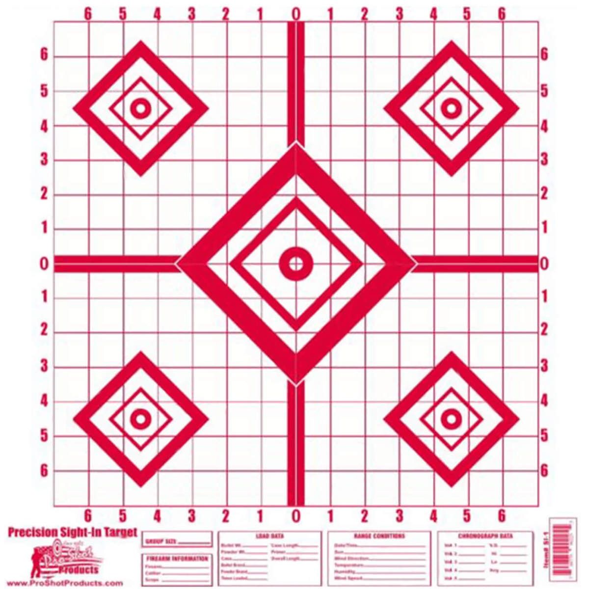 Pro-Shot Precision Sight-In Target 16x16 10pk