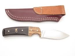 Browning Buckmark Hunter Knife w/Sheath