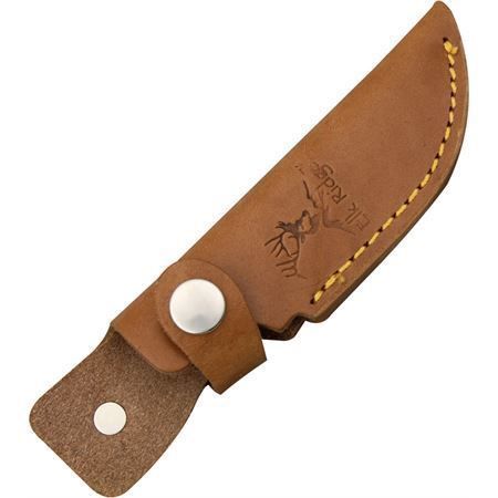 Elk Ridge Fixed Blade Burl Wood Handle 8" ER-128