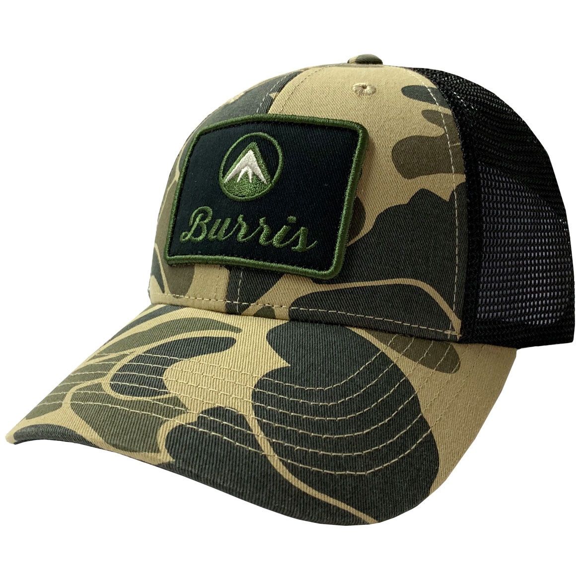 Burris Trucker Hat Camo