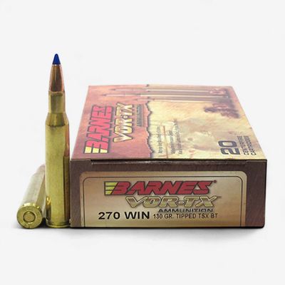 Barnes Vor-TX TTSX 270 Win 130gr TTSX BT