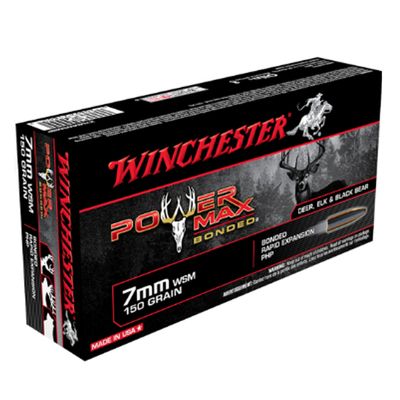 Winchester 7mm WSM 150gr Power Max Bonded
