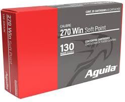 Aguila 270 Win  SP 130gr