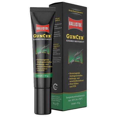 Ballistol Guncer Ceramic Gun Grease 10g Tube