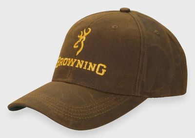 Browning Dura Wax Solid Brown Cap