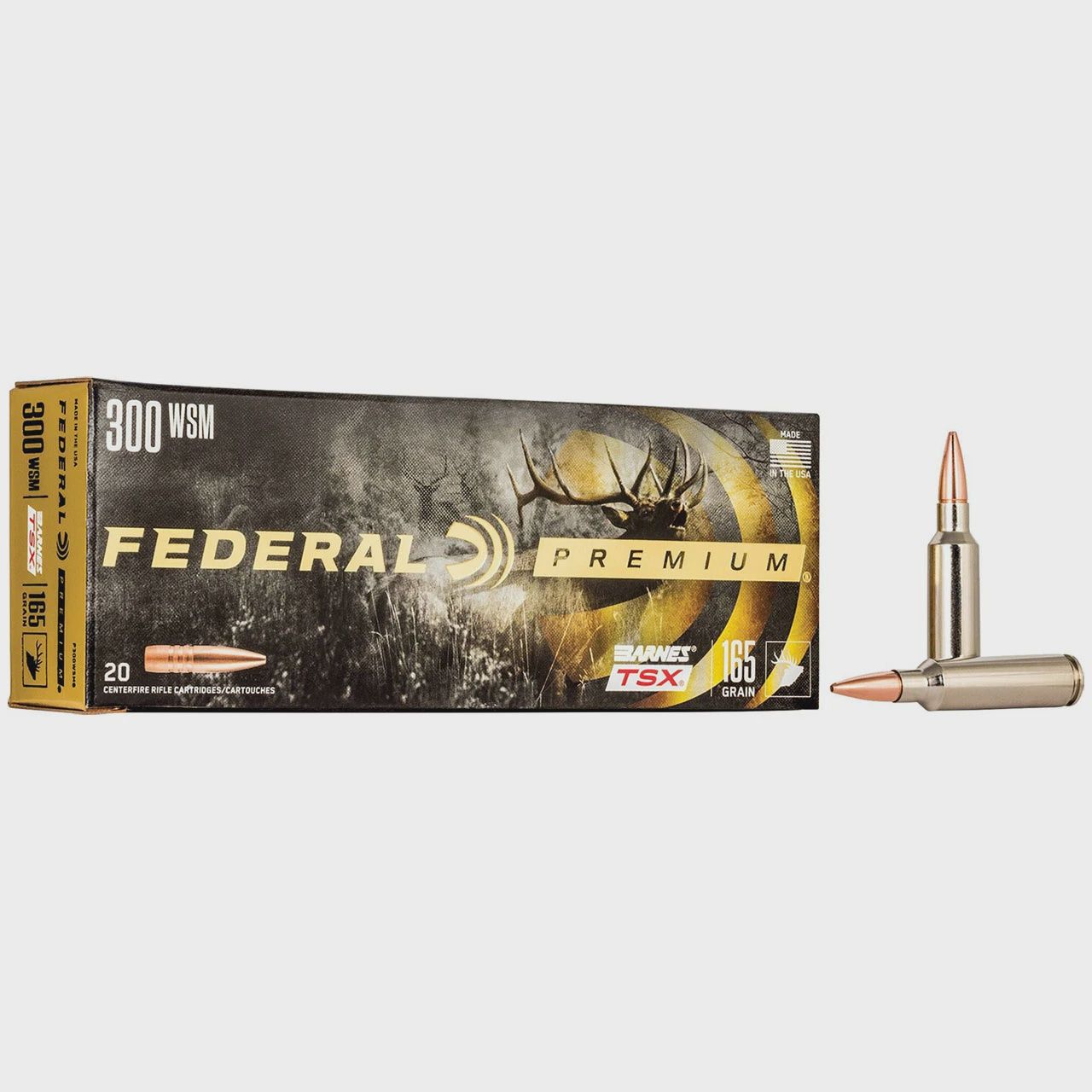 Federal Premium 300 WSM 165gr Barnes TSX