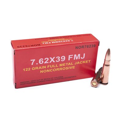 Norinco 7.62x39 122gr FMJ