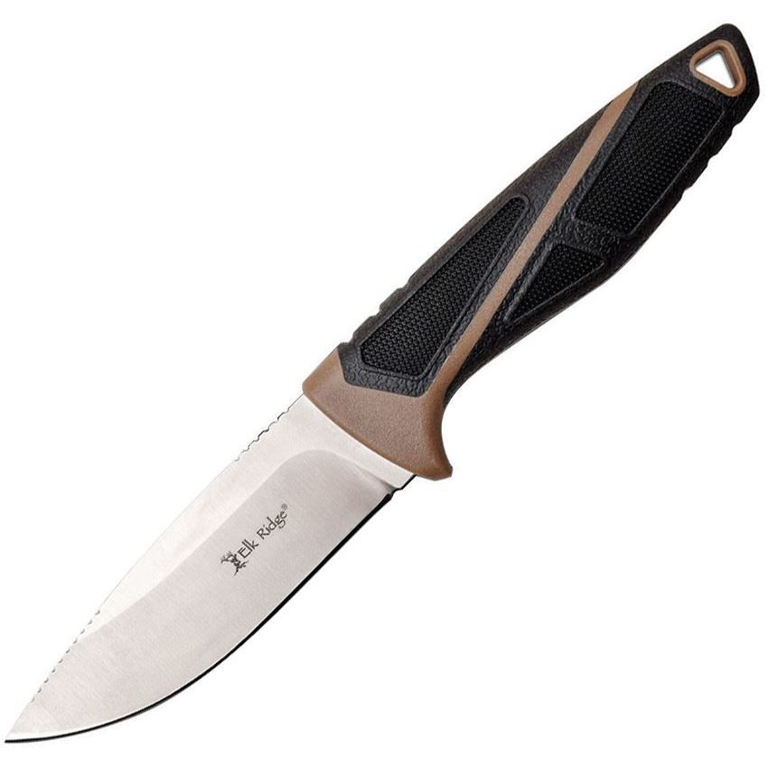 Elk Ridge Fixed Blade w/Fire Starter ER-200-23BR