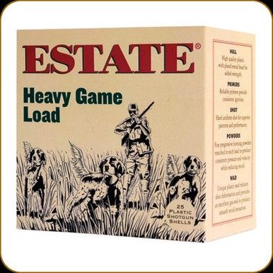 Federal Estate 12ga 2-3/4" Heavy Game Load #8 250pk