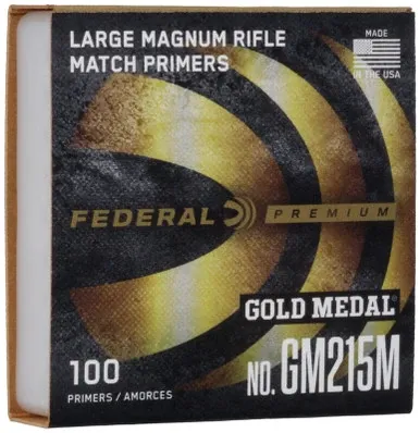 Federal Premium Match Large Magnum Rifle Primers 100ct