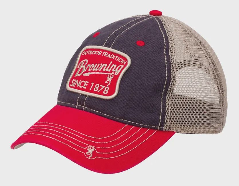 Browning Trenton Cap Blk/Red