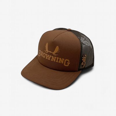 Browning CA Retro Moose Cap Brown