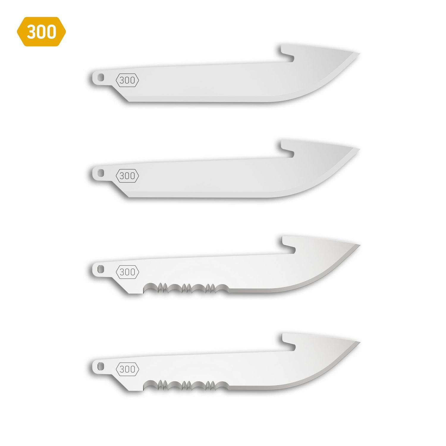 Outdoor Edge Razor Safe Replacement Blades 4pk