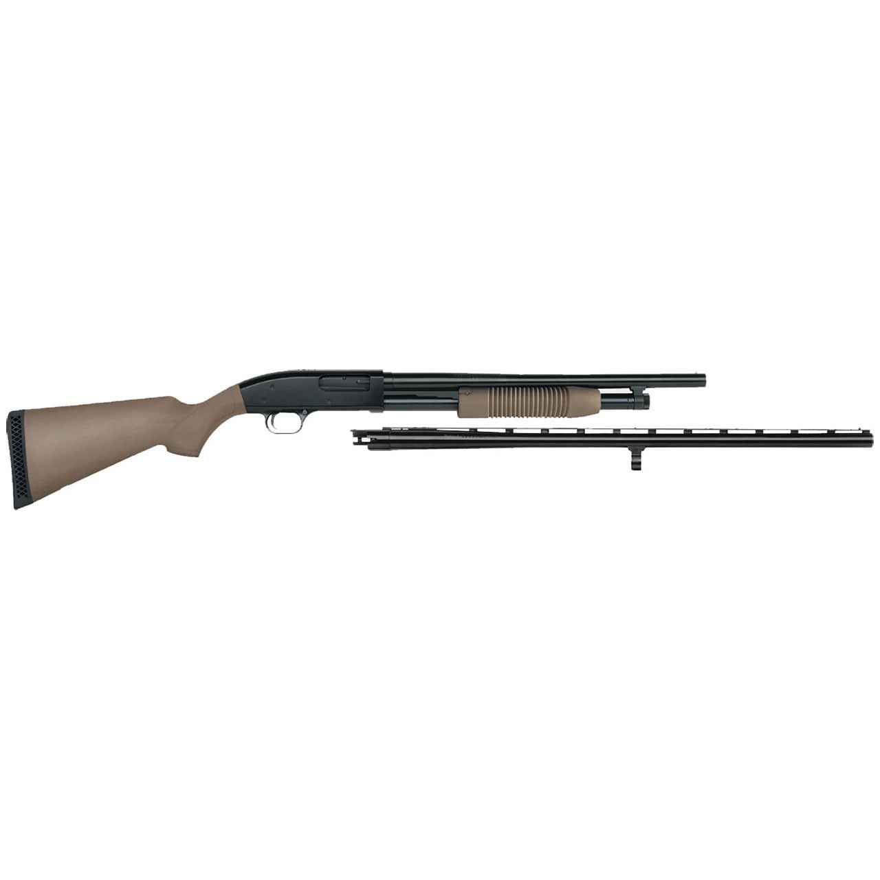 Mossberg Maverick 88 Security/Field Combo Shotgun 12ga 3" 18.5"/28" Barrels FDE