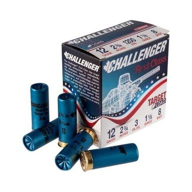 Challenger 12ga 2.75" Handicap #8 250rds