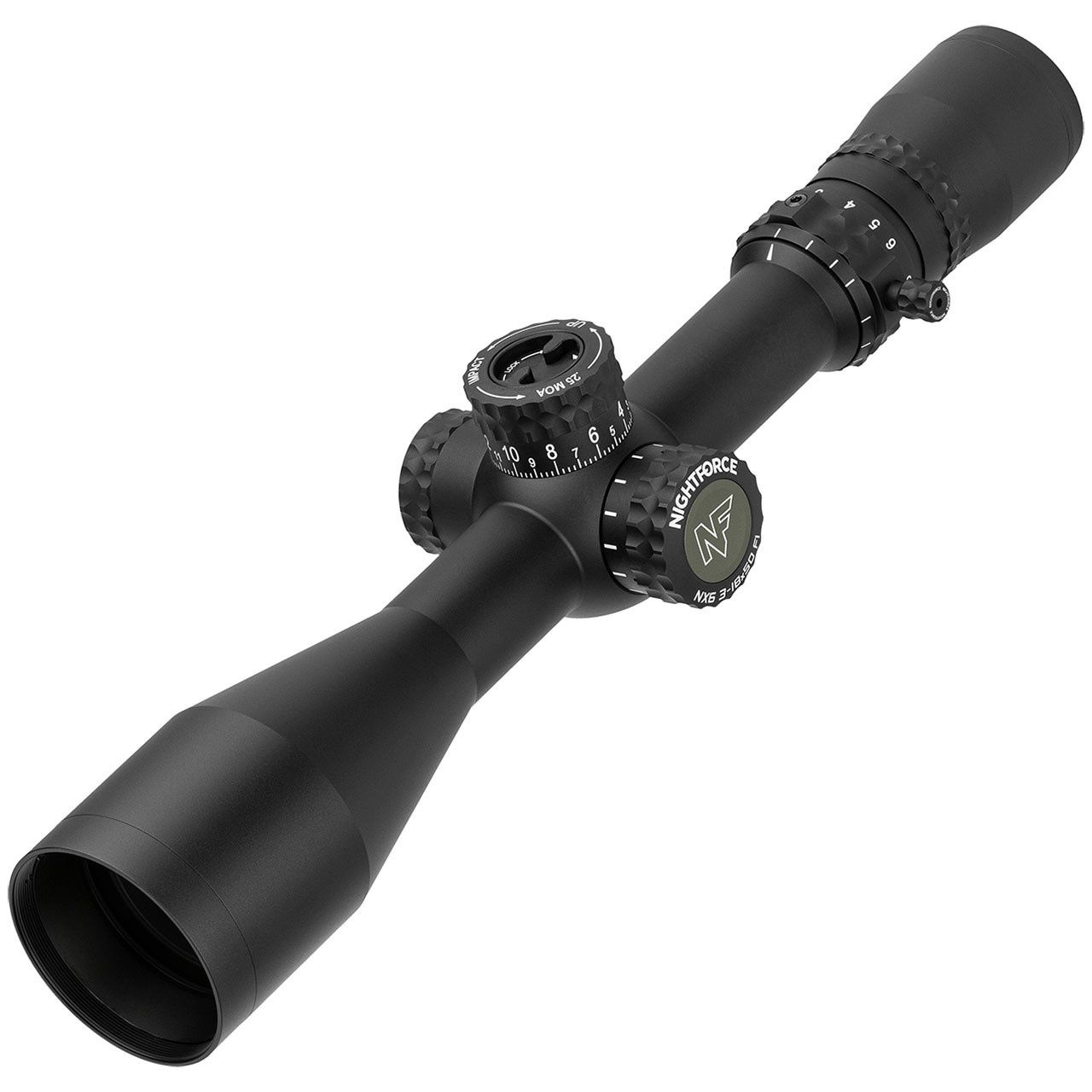 Nightforce Optics NX6 3-18x50mm F1 30mm Tube MOA-C Reticle Riflescope