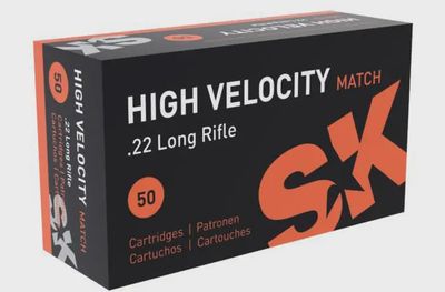 Lapua SK 22 LR High Velocity Match 50rds