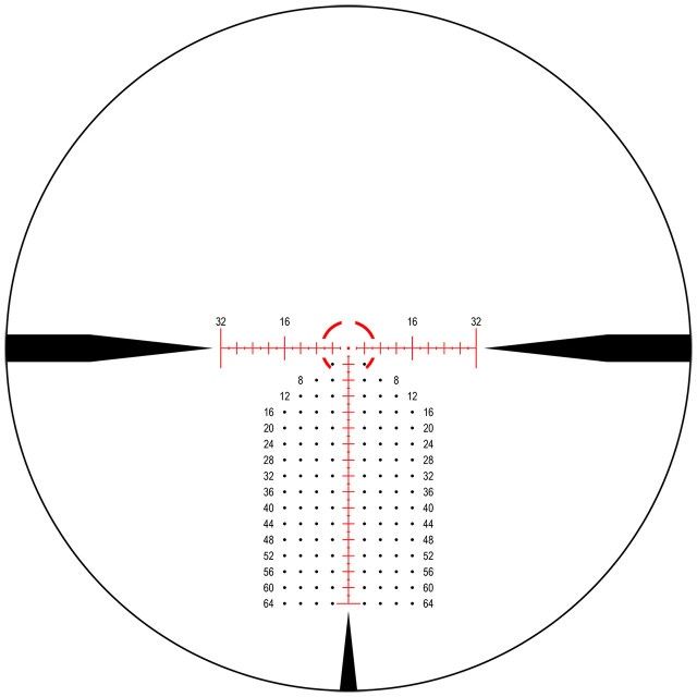 Nightforce Optics NX6 2-12x42mm F1 30mm Tube FC-MRx (MOA) Reticle