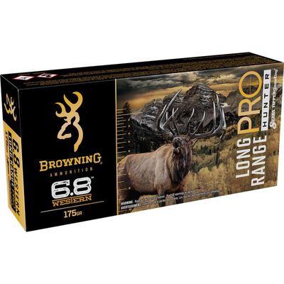 Browning Long Range Pro Hunter 6.8 Western 175gr Sierra Tipped Gameking