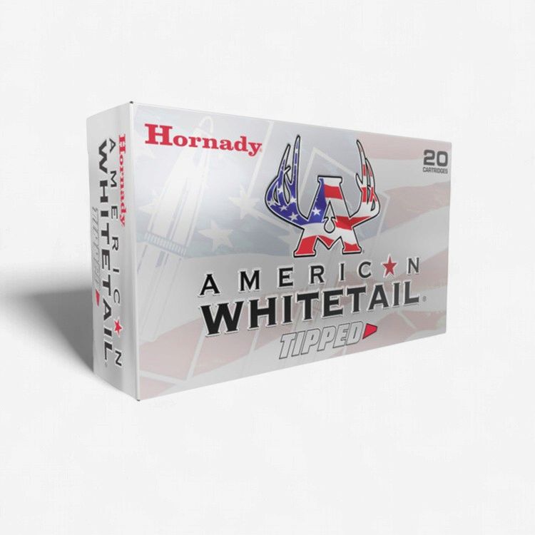 Hornady American Whitetail Tipped 7mm Rem Mag 154gr SST