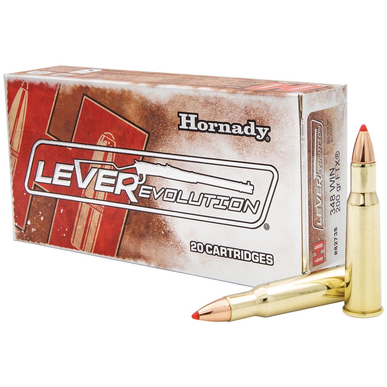 Hornady LeverEvolution 348 Win 200gr FTX
