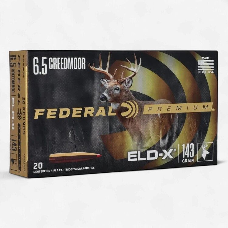 Federal Premium 6.5 Creedmoor 143gr ELD-X