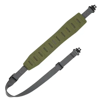 Allen Baktrak KLNG Traction Molded Rubber Rifle Sling  Grn