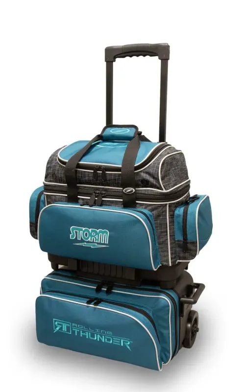 Storm Rolling Thunder 4 Ball Roller Steel Blue