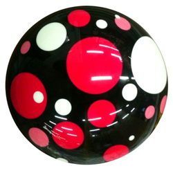Exclusive Black with Pink/White Dots