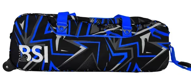 BSI Triple Roller/Tote Blue/Black