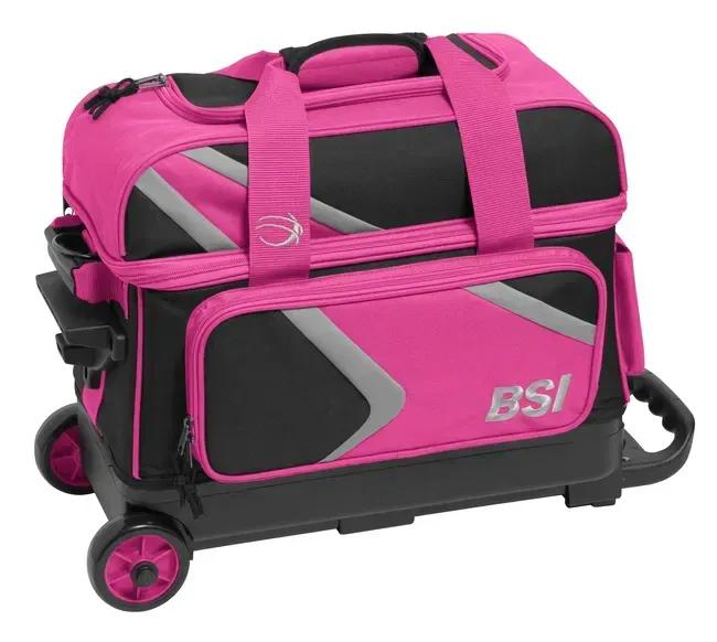 BSI Dash Double Ball Roller Black/Pink