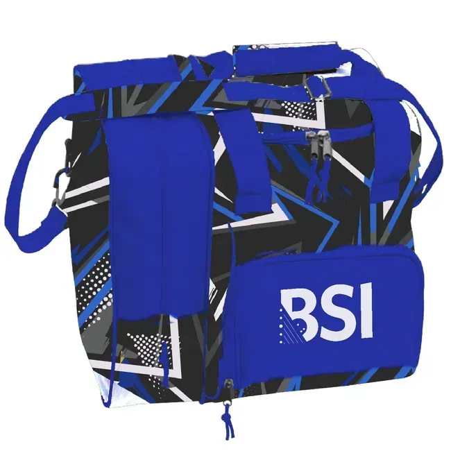 BSI Deluxe Single Tote Blue/Black