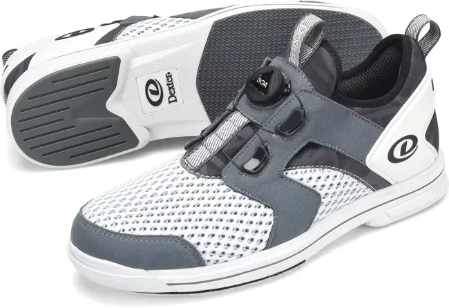 Dexter Mens DexLite Pro BOA White/Grey Right Hand Wide Width