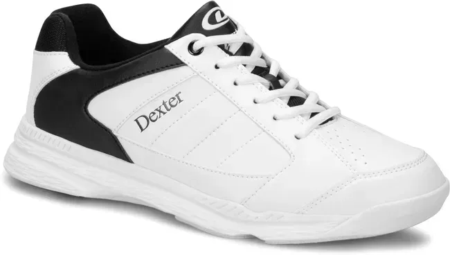 Dexter Mens Ricky IV White/Black Wide Width